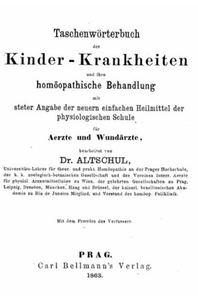 Taschenw?rterbuch der kinder-krankheiten