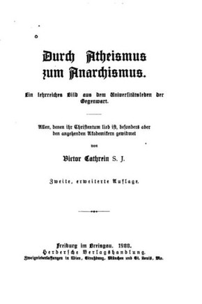 Durch Atheismus zum Anarchismus