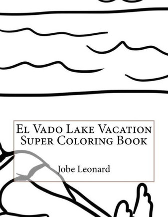 El Vado Lake Vacation Super Coloring Book