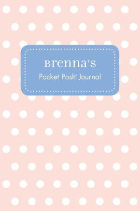 Brenna's Pocket Posh Journal, Polka Dot