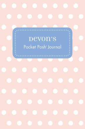 Devon's Pocket Posh Journal, Polka Dot