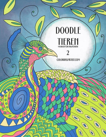 Doodle Tieren Malbuch f?r Erwachsene 2