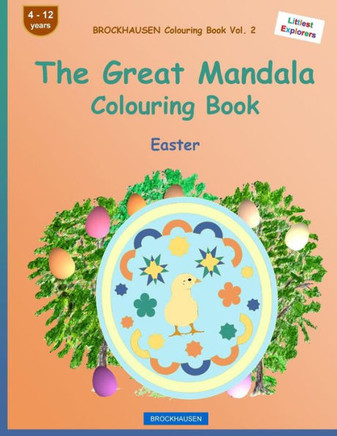 BROCKHAUSEN Colouring Book Vol. 2 - The Great Mandala Colouring Book: Easter