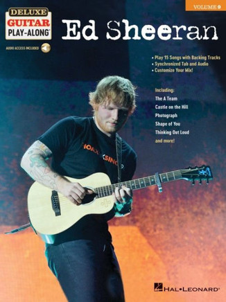 Ed Sheeran: Deluxe Guitar Play-Along Volume 9 (Book/Online Audio)