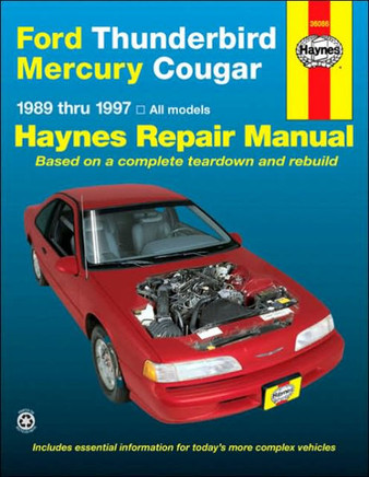 Ford Thunderbird & Mercury Cougar 1989-97