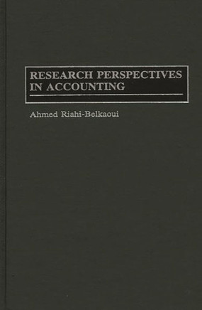 Research Perspectives in Accounting