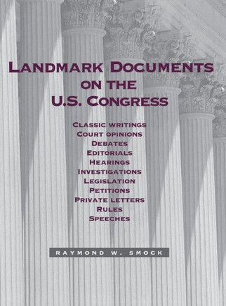 Landmark Documents On the Us Congress