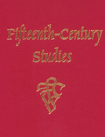 Fifteenth-Century Studies Vol. 27: A Special Issue on Violence in Fifteenth-Century Text and Image
