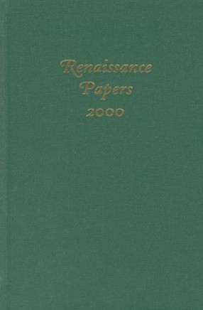 Renaissance Papers 2000