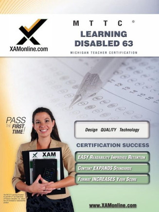 Mttc Learning Disabled 63 Teacher Certification Test Prep Study Guide