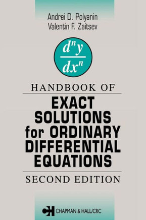 Handbook of Exact Solutions for Ordinary Differential Equations