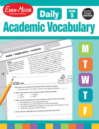 Daily Academic Vocabulary, Grade 5 Teacher Edition