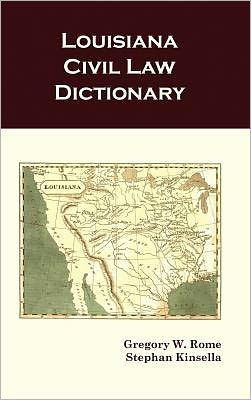 Louisiana Civil Law Dictionary