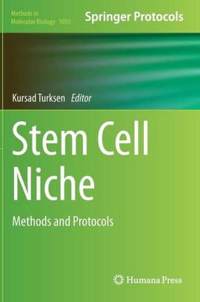 Stem Cell Niche: Methods and Protocols