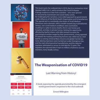 The Weaponisation of COVID19: Last Warning from History!