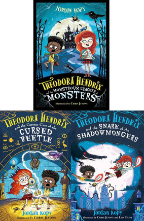 The Theodora Hendrix Collected Set: Theodora Hendrix and the Monstrous League of Monsters; Theodora Hendrix and the Curious Case of the Cursed Beetle;