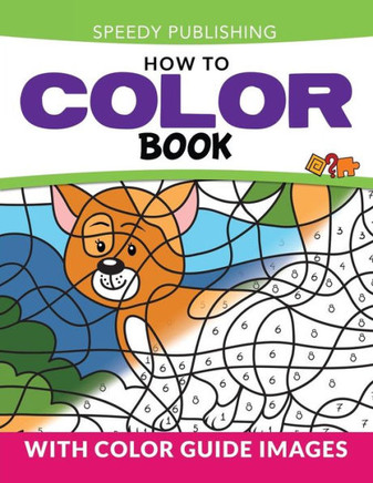 How To Color Book: With Color Guide Images