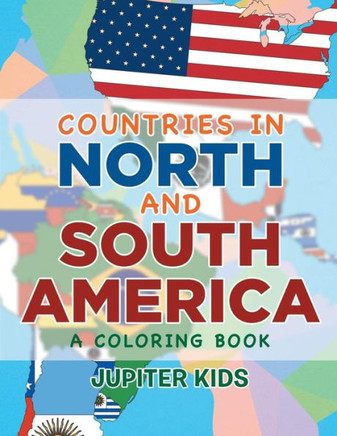 Countries in North and South America (A Coloring Book)