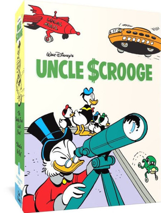 Walt Disney's Uncle Scrooge Gift Box Set the Twenty-Four Carat Moon & Island in the Sky: Vols 22 and 24