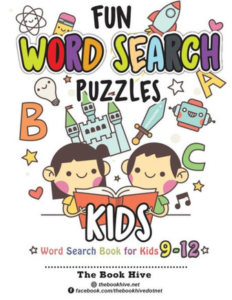 Fun Word Search Puzzles Kids: Word Search Books for Kids 9-12 - Large Print