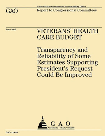 Veteran's Health Care Budget: Transparency and Reliability of Some Estimates Supporting President's Request Could Be Improved