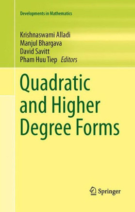 Quadratic and Higher Degree Forms