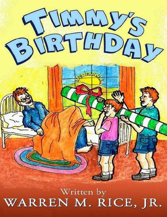 Timmy's Birthday coloring book