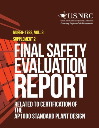 Final Safety Evaluation Report: Related to Certification of the AP1000 Standard Plant Design