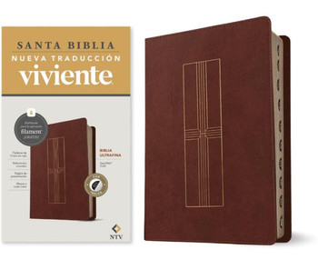 Biblia Ultrafina Ntv, Con Filament (Sentipiel, Caf?? andice, Letra Roja)