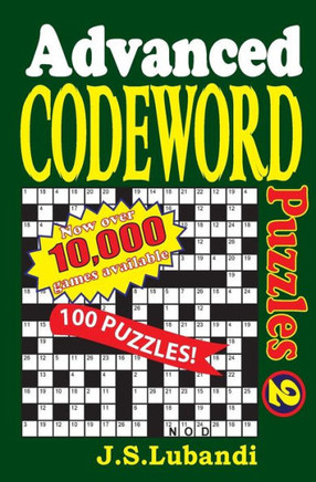 Advanced Codeword Puzzles 2 - Large Print
