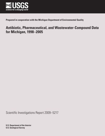 Antibiotic, Pharmaceutical, and Wastewater-Compound Data for Michigan, 1998?2005