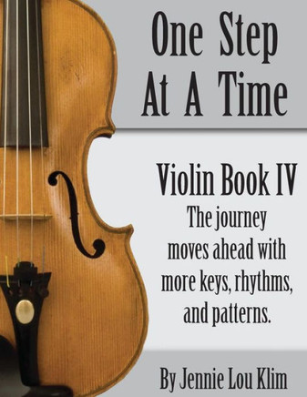 One Step At A Time: Violin Book IV