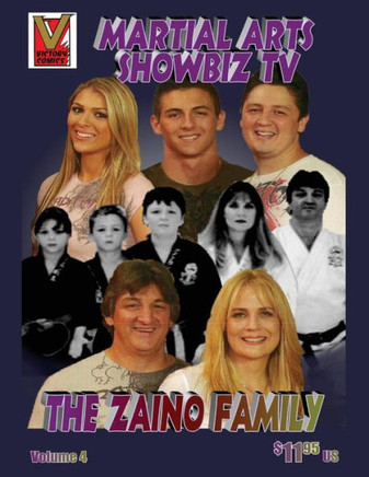 Martial Arts Showbiz TV The Zaino Family comic book: Great Martial Artist