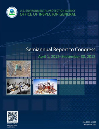 Semiannual Report to Congress: April 1, 2012-September 30, 2012