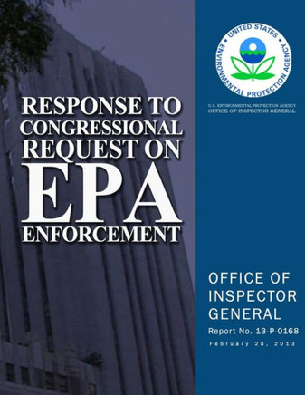 Response to Congressional Request on EPA Enforcement