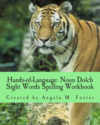 Hands-of-Language: Noun Dolch Sight Words Spelling Workbook