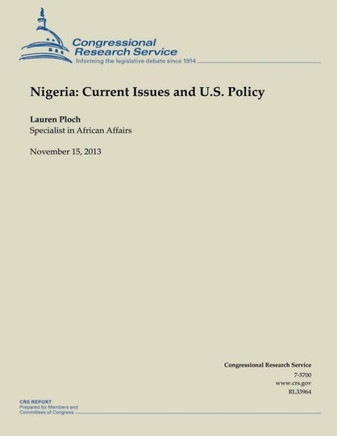 Nigeria: Current Issues and U.S. Policy : 9781505292411