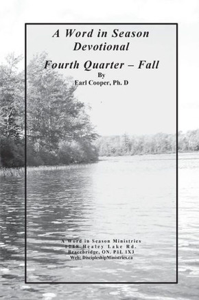 A Word in Season Devotional Fourth Quarter: Fall