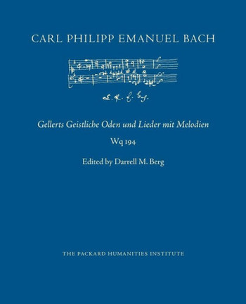 Gellerts Geistliche Oden und Lieder mit Melodien