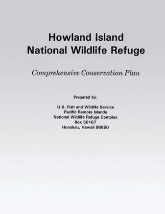 Howland Island National Wildlife Refuge Comprehensive Conservation Plan