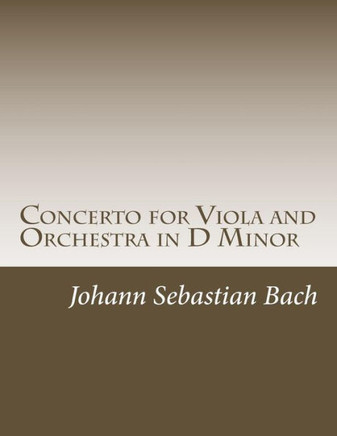 Concerto for Viola and Orchestra in D Minor