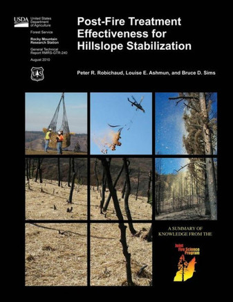 Post-Fire Treatment Effectiveness for Hillslope Stabilization