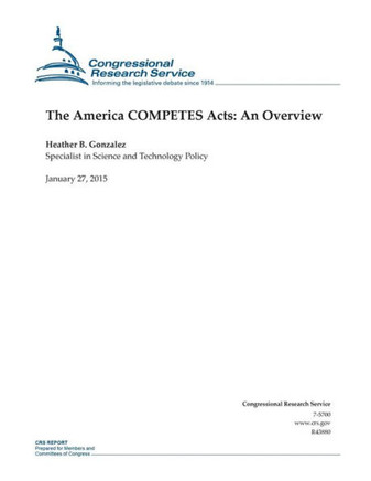 The America COMPETES Acts: An Overview