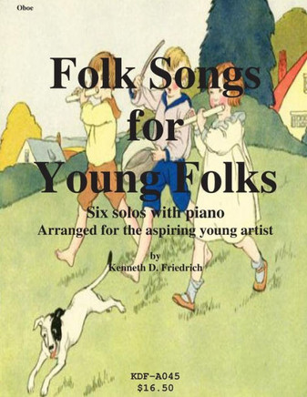 Folk Songs for Young Folks - oboe and piano