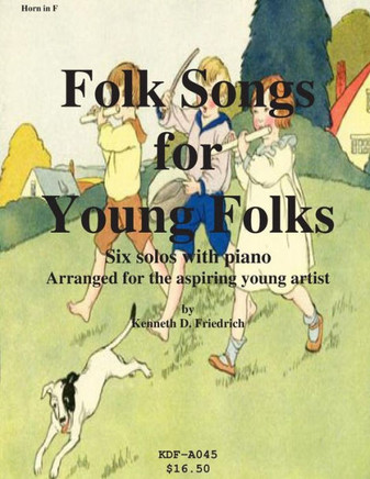 Folk Songs for Young Folks - horn and piano