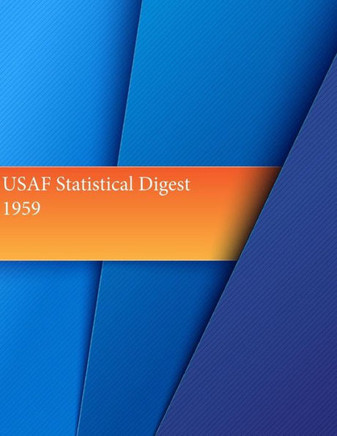 USAF Statistical Digest, 1959