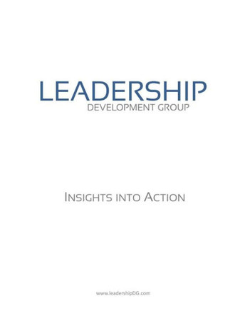 Insights Into Action