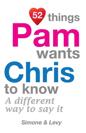 52 Things Pam Wants Chris To Know: A Different Way To Say It