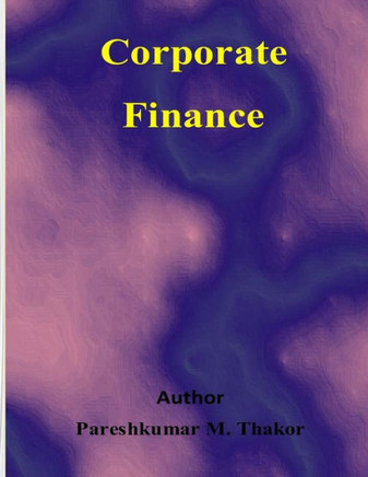 Corporate Finance : 9781512121858