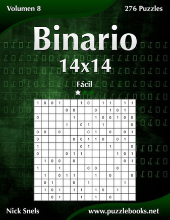 Binario 14x14 - Fecil - Volumen 8 - 276 Puzzles